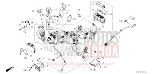 FAISCEAU DES FILS CL500AS de 2025